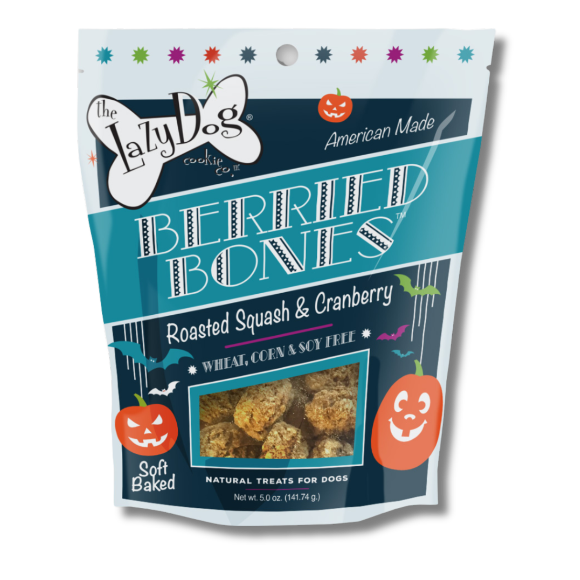 Berried Bones - Mutt Mallows®️ – The Lazy Dog Cookie Co