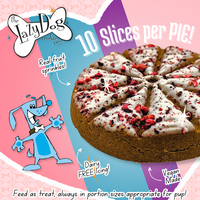 The Original Pup-PIE® I Ruff You - Pie Shaped Treat for Dogs!