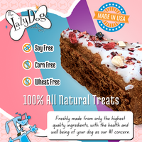 The Original Pup-PIE® I Ruff You - Pie Shaped Treat for Dogs!