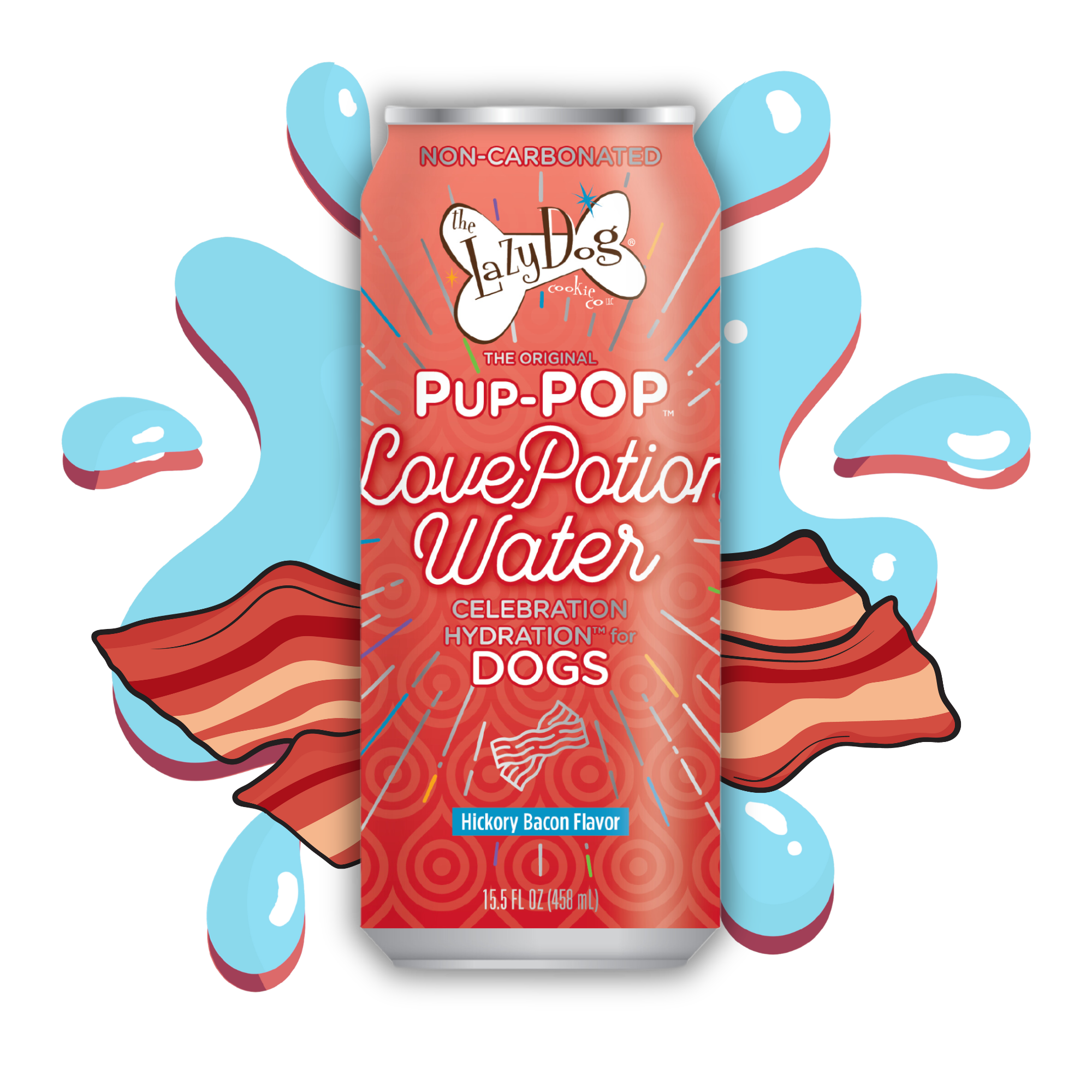 Pup-POP® Love Potion Hickory Bacon Flavor – The Lazy Dog Cookie Co Pup-POP® Love Potion Hickory Bacon Flavor – The Lazy Dog Cookie Co