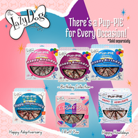 The Original Pup-PIE® I Ruff You - Pie Shaped Treat for Dogs!