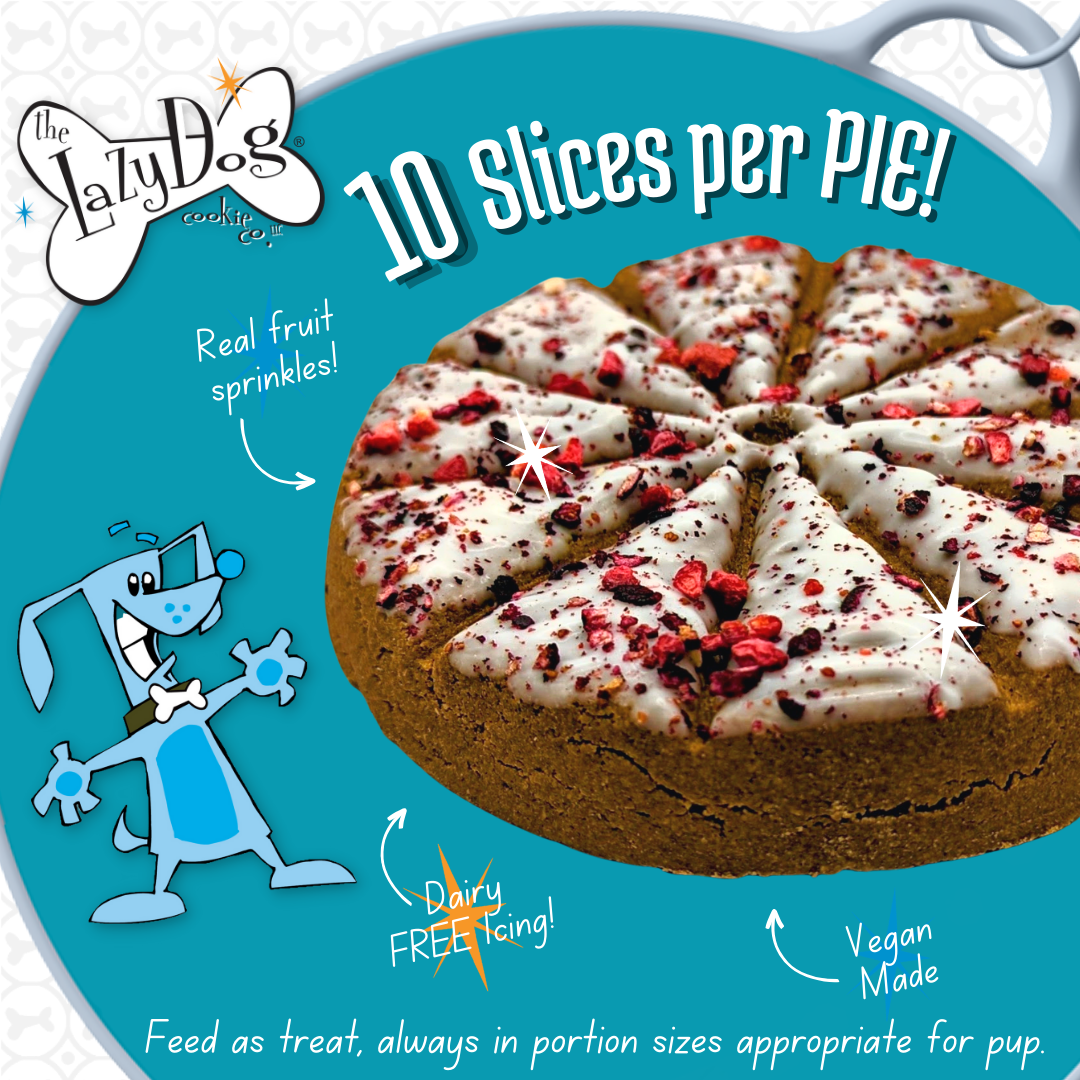 The Original Pup-PIE® Happy Adoptiversary - Pie Shaped Treat for Dogs!