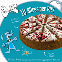 The Original Pup-PIE® Happy Adoptiversary - Pie Shaped Treat for Dogs!
