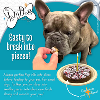 The Original Pup-PIE® Happy Adoptiversary - Pie Shaped Treat for Dogs!
