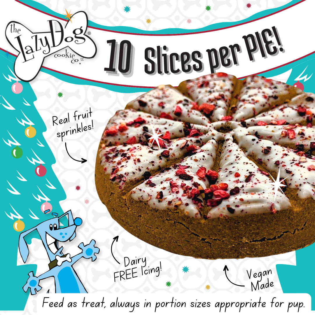 Happy Howlidays Pup-PIE® - Pie Shaped Treat for Dogs!
