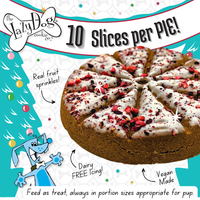 Happy Howlidays Pup-PIE® - Pie Shaped Treat for Dogs!