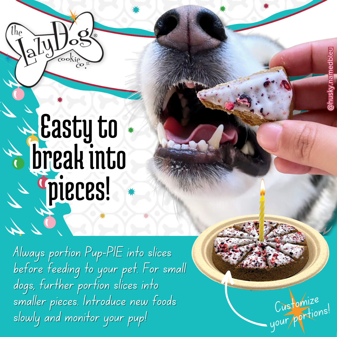Happy Howlidays Pup-PIE® - Pie Shaped Treat for Dogs!