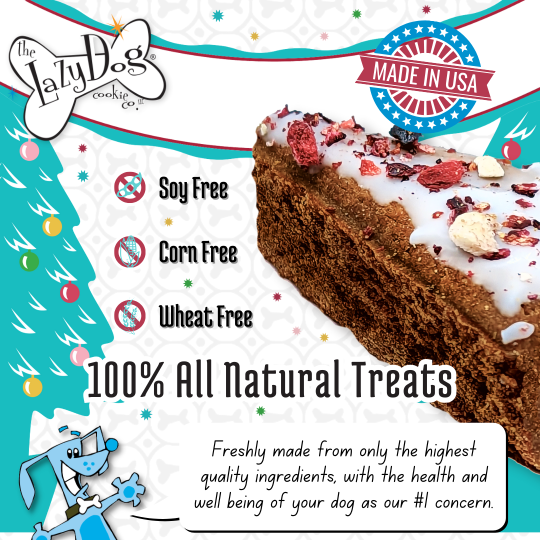 Happy Howlidays Pup-PIE® - Pie Shaped Treat for Dogs!