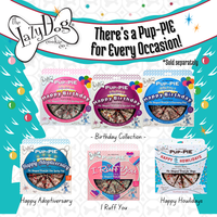 Happy Howlidays Pup-PIE® - Pie Shaped Treat for Dogs!