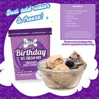 Make at Home Ice Cream Mix - Birthday Cake Flavor