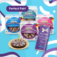 Pup-POP® Birthday Water Vanilla Cake Flavor