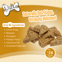 Crushed Peanut Sprinkled Banana - Treat them with LOVE!®️