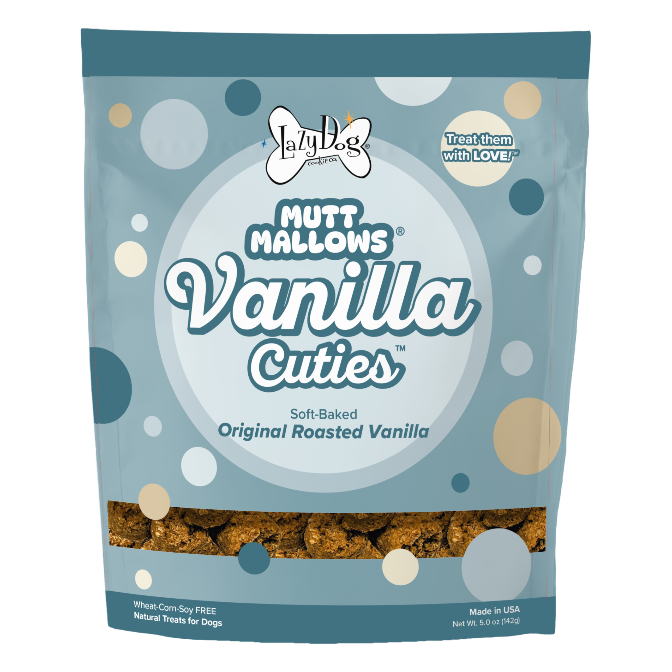 Mutt Mallows® Vanilla Cuties – The Lazy Dog Cookie Co