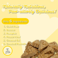 Crushed Peanut Sprinkled Banana - Treat them with LOVE!®️