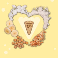 Crushed Peanut Sprinkled Banana - Treat them with LOVE!®️