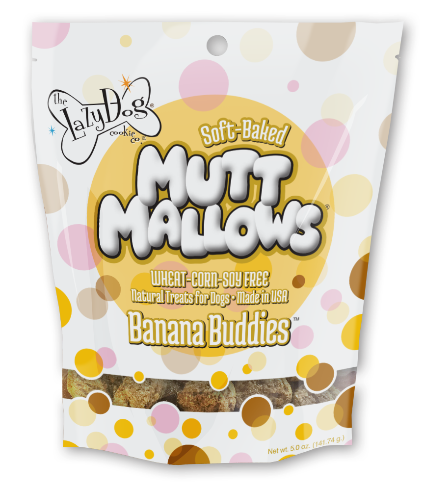 Banana Buddies Mutt Mallows®️ – The Lazy Dog Cookie Co