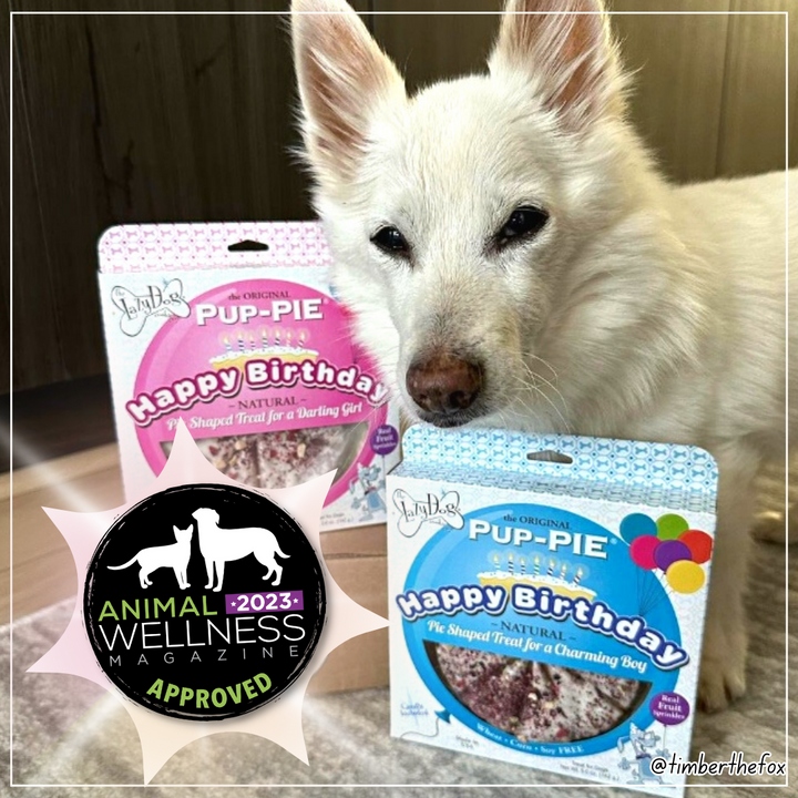 Our Original Pup-PIE® Receives the Coveted Animal Wellness Magazine Stamp of Approval!