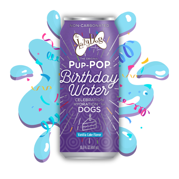 Pup-POP® Birthday Water Vanilla Cake Flavor