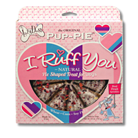 The Original Pup-PIE® I Ruff You - Pie Shaped Treat for Dogs!
