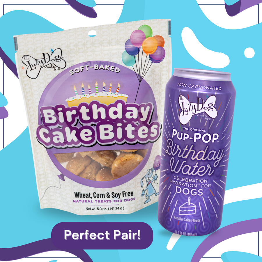 Pup-POP® Birthday Water Vanilla Cake Flavor