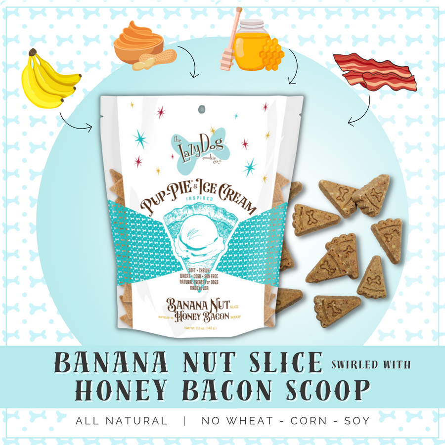 Banana Nut Slice Swirled w/Honey Bacon Scoop