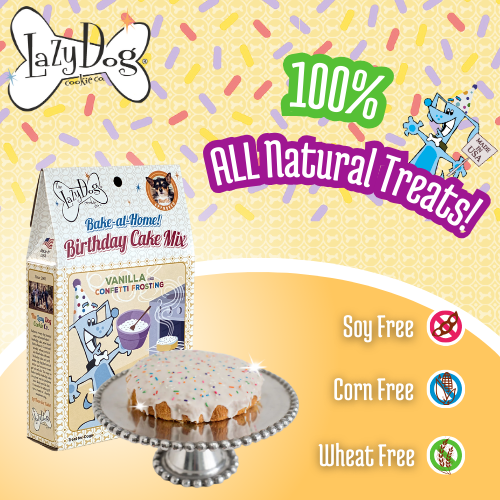 Birthday Cake Mix w/Sprinkles & Frosting Mix