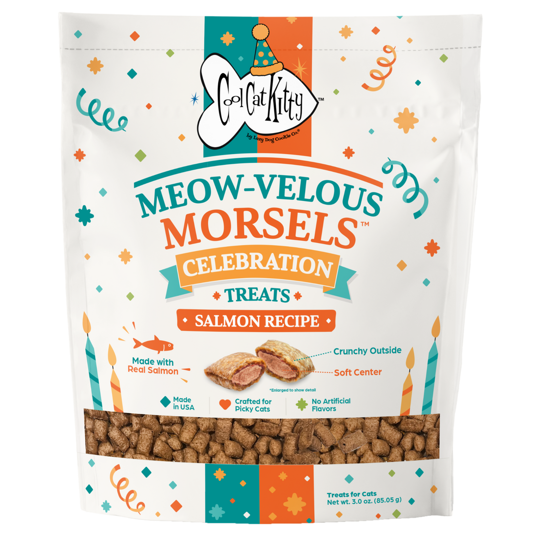 ✨Presale Item!- Cool Cat Kitty™ Meow-velous Morsels™ Salmon Recipe