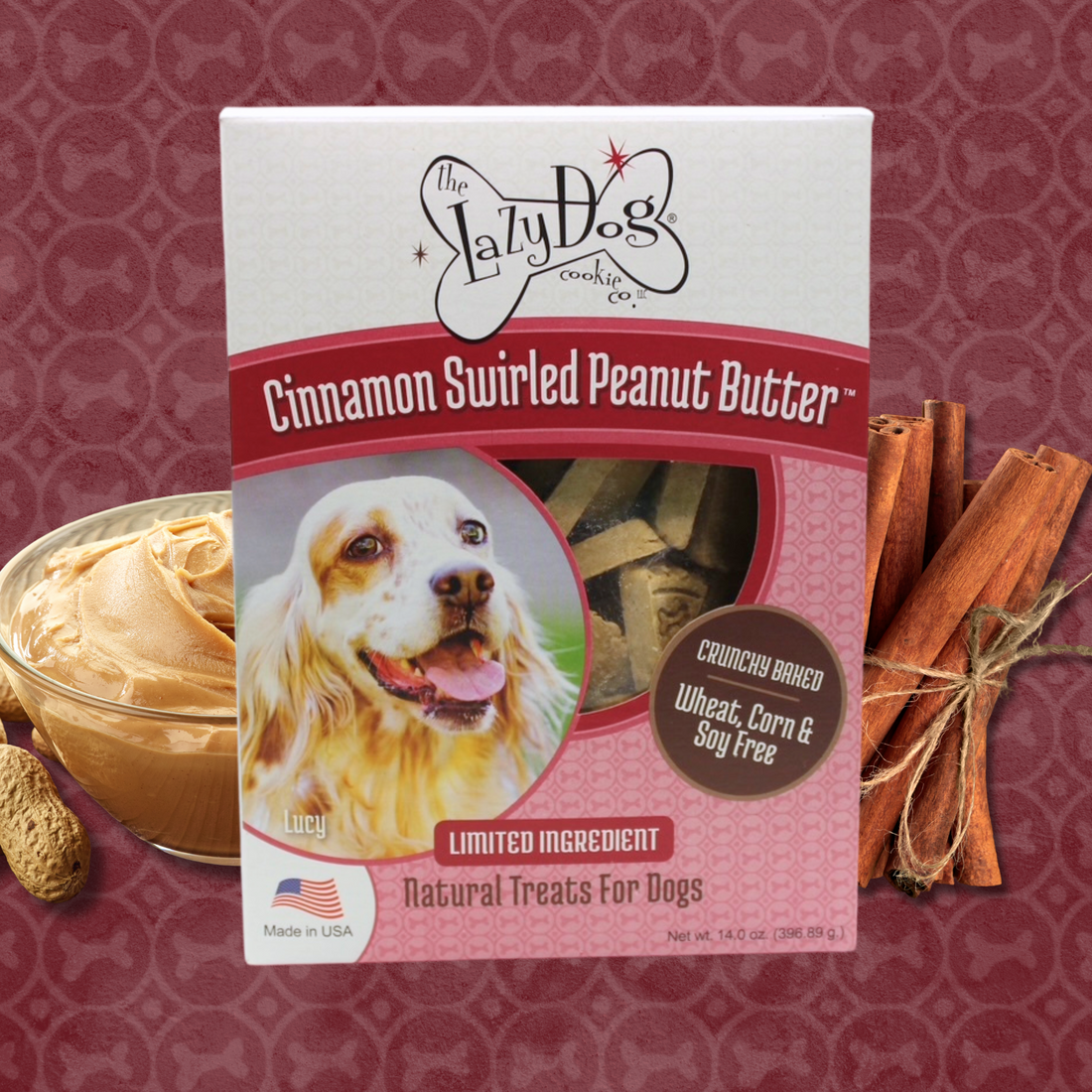 Cinnamon Swirled Peanut Butter - Treat them with LOVE!®️