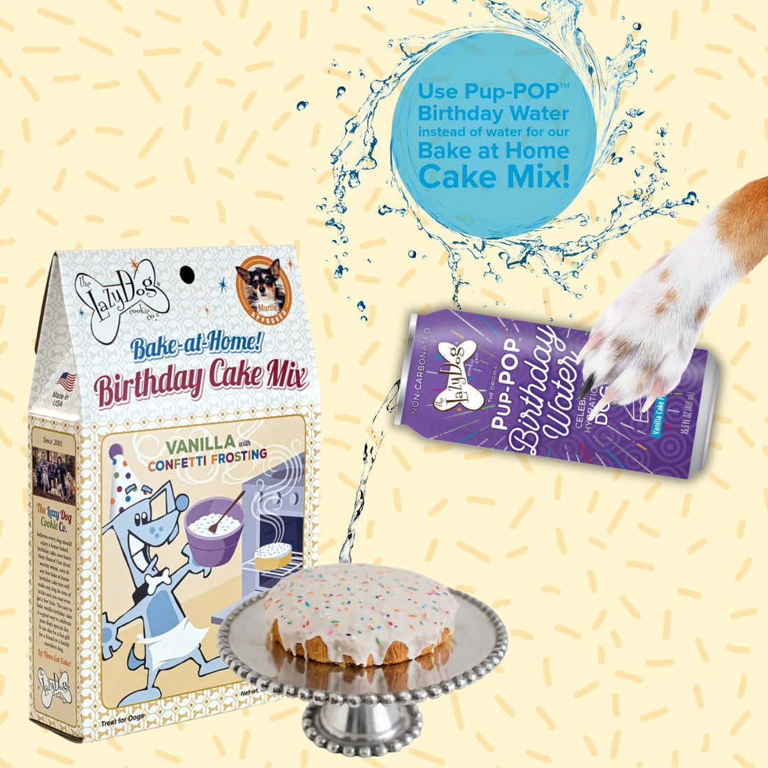 Bake At Home Birthday Cake Mix