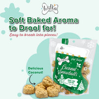 Mutt Mallows® Coconut Snowballs Stocking
