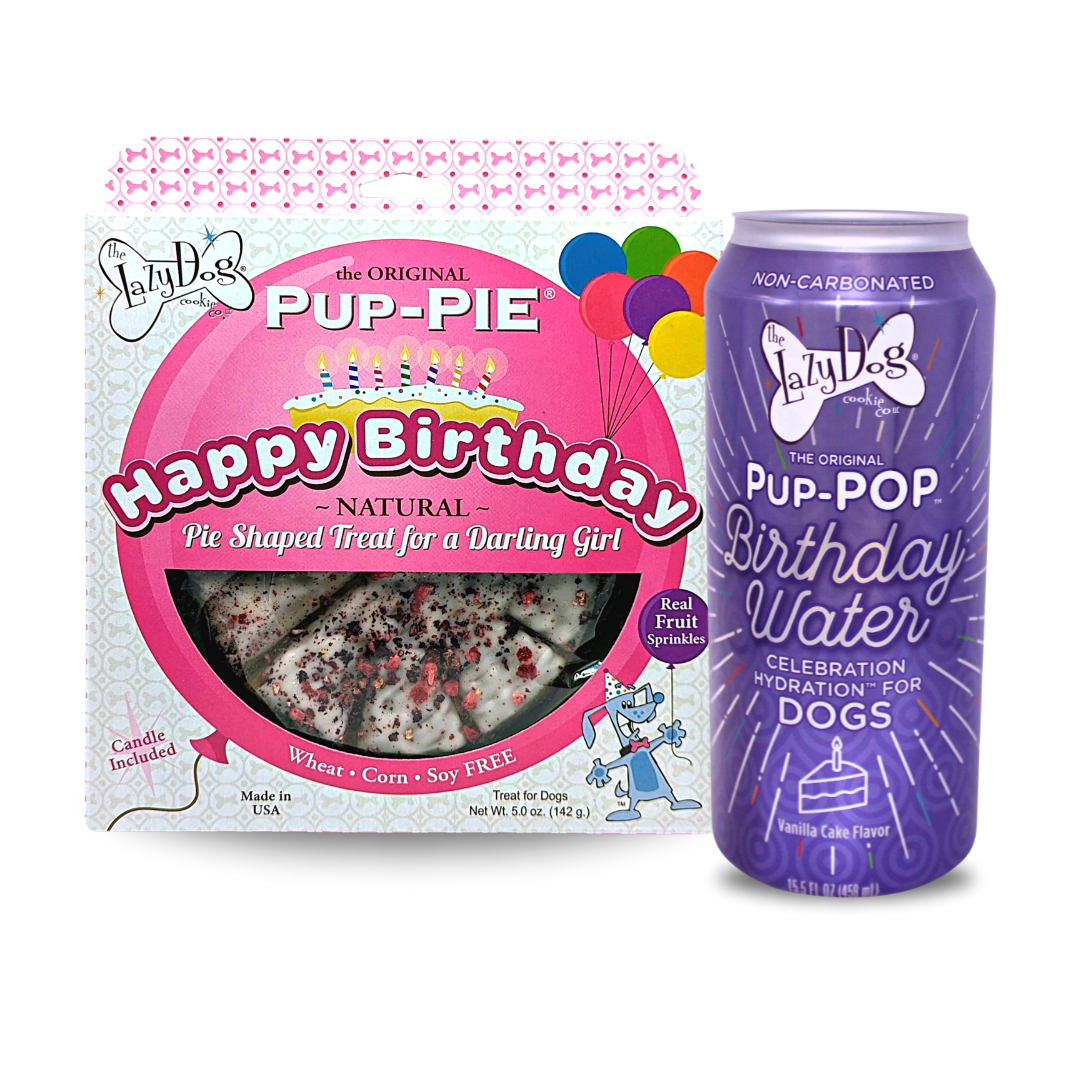 The Lazy Dog Cookie The Original Pup-PIE® Happy Birthday for a Darling Girl The Lazy Dog Cookie The Original Pup-PIE® Happy Birthday for a Darling Girl