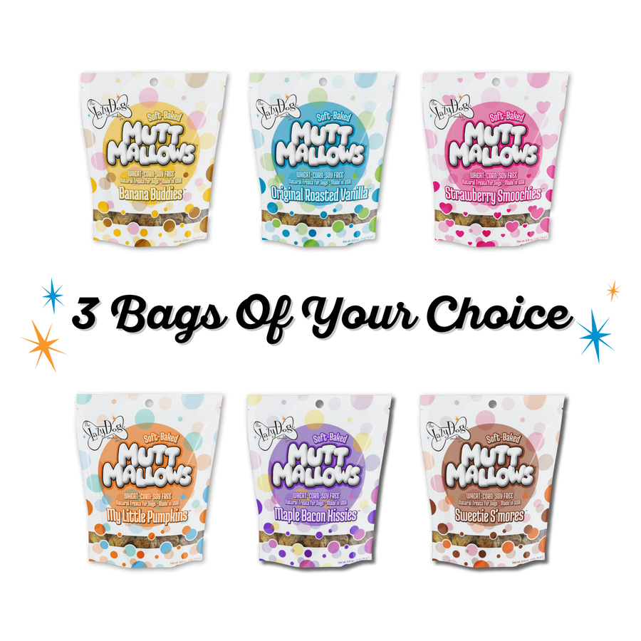 Pick-Your-Own Mutt Mallows®️ 3 Pack