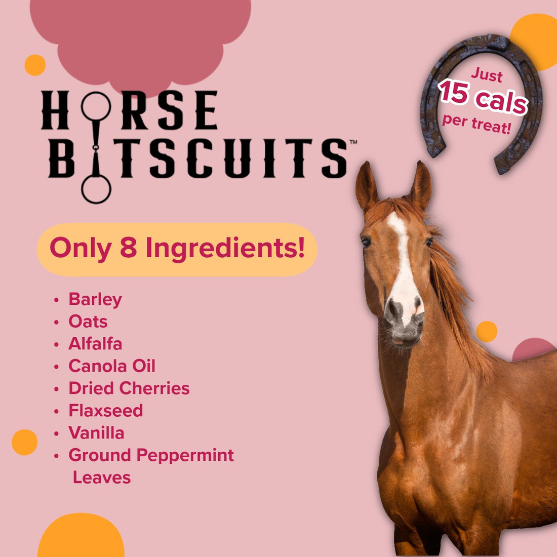 Horse Bitscuits™ Cherry Vanilla Peppermint