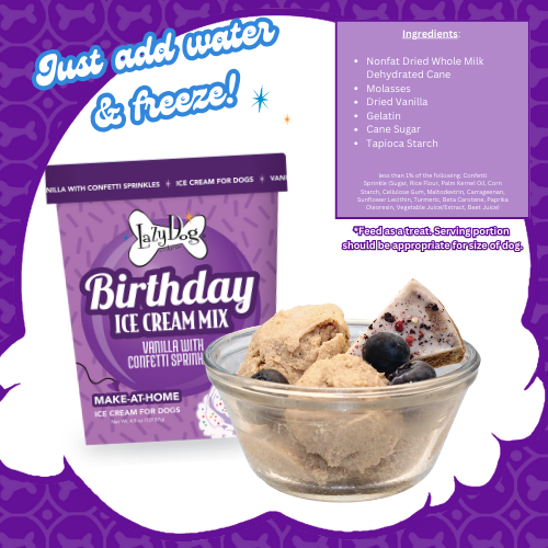 Make at Home Ice Cream Mix - Birthday Cake Flavor