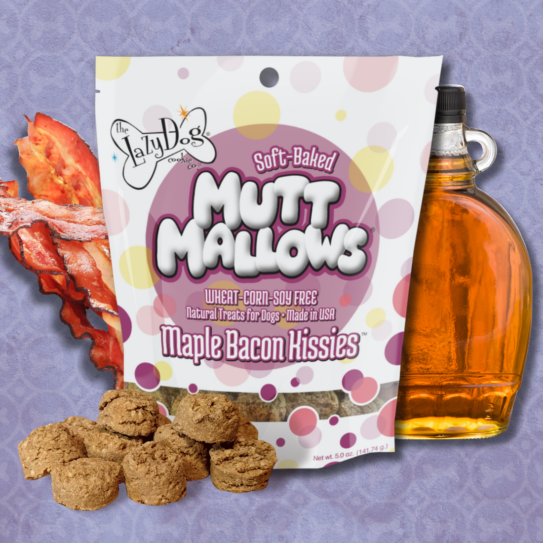 Maple Bacon Kissies - Mutt Mallows®️