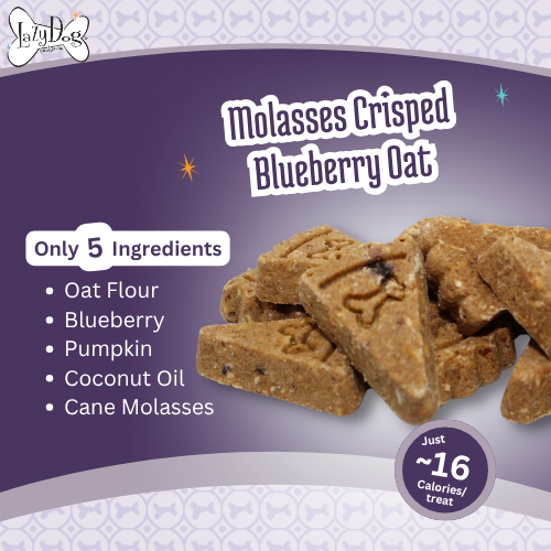 Molasses Crisped Blueberry Oat - Treat them with LOVE!®️