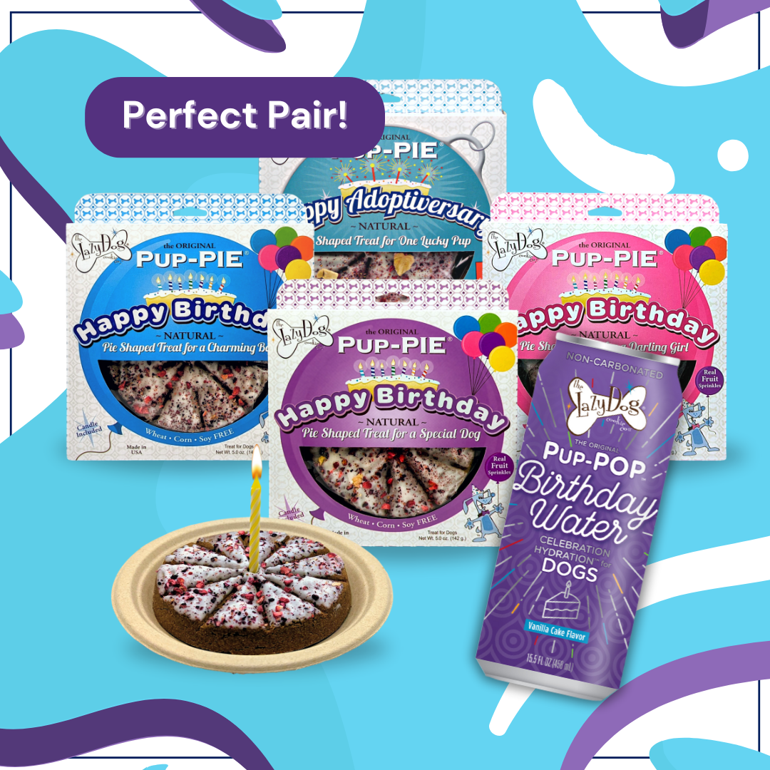 Pup-POP® Birthday Water Vanilla Cake Flavor