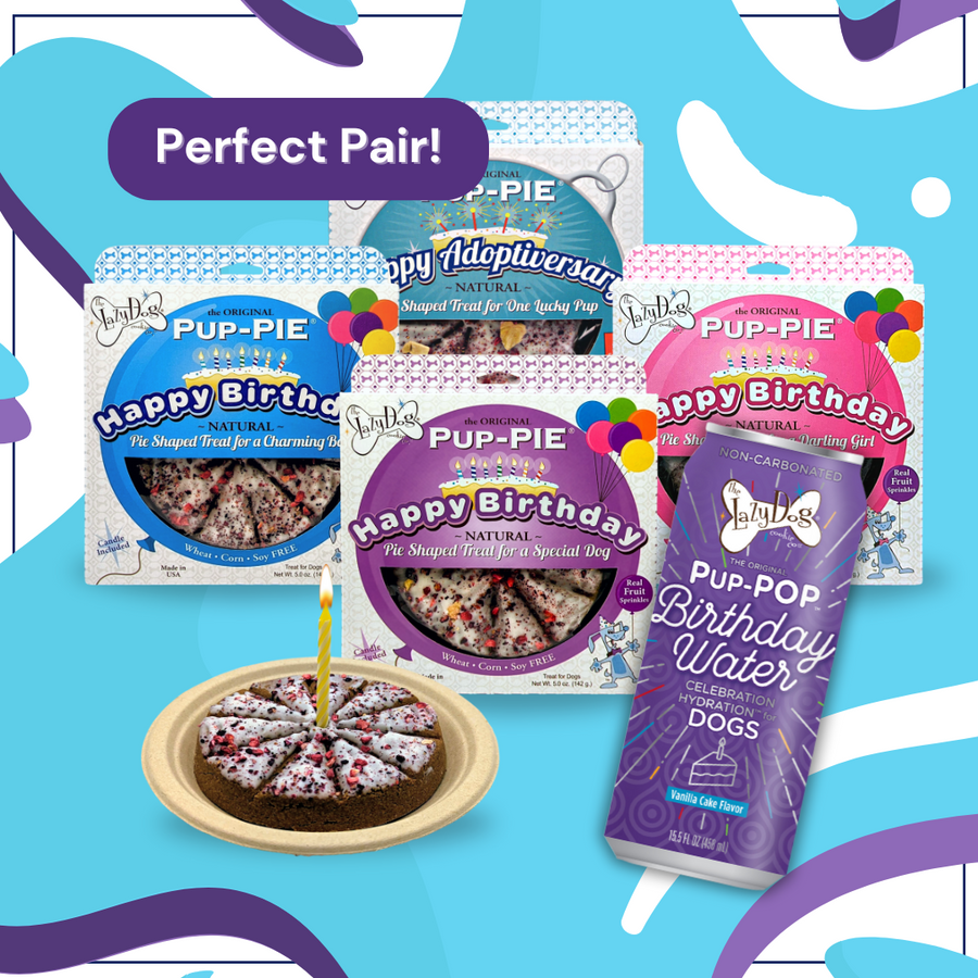 Pup-POP® Birthday Water Vanilla Cake Flavor