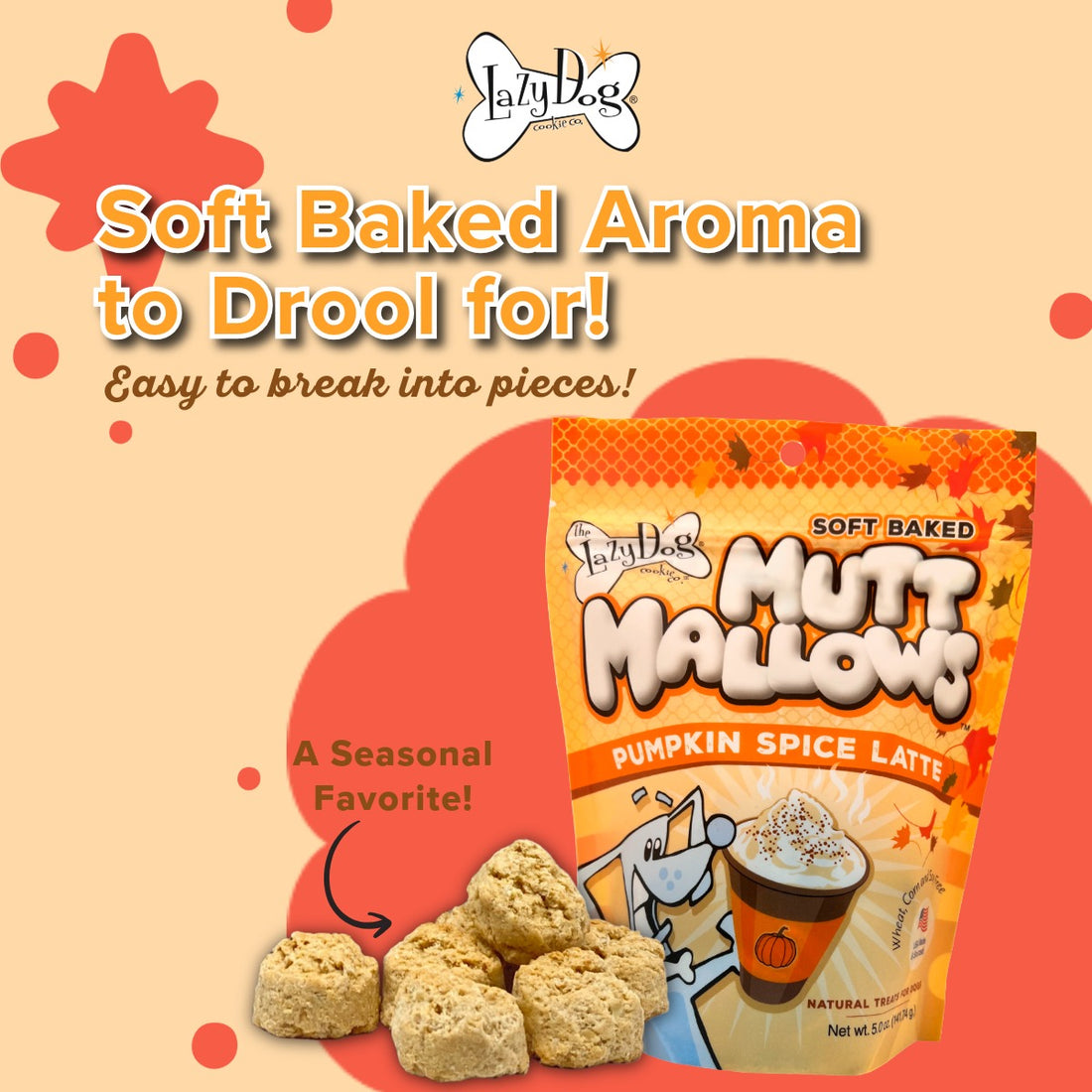 Mutt Mallows® Pumpkin Spice Latte (Limited Edition)