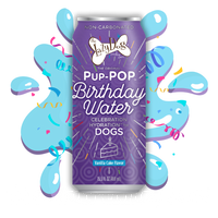 Pup-POP® Birthday Water Vanilla Cake Flavor