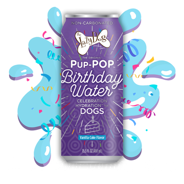 Pup-POP® Birthday Water Vanilla Cake Flavor