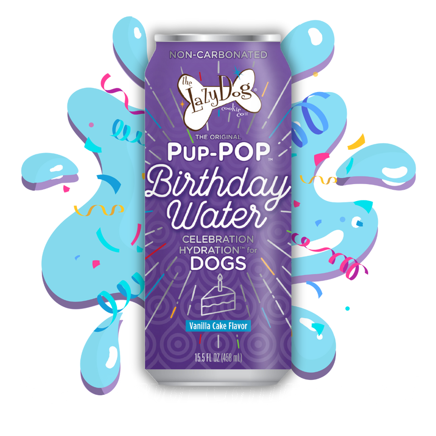 Pup-POP® Birthday Water Vanilla Cake Flavor