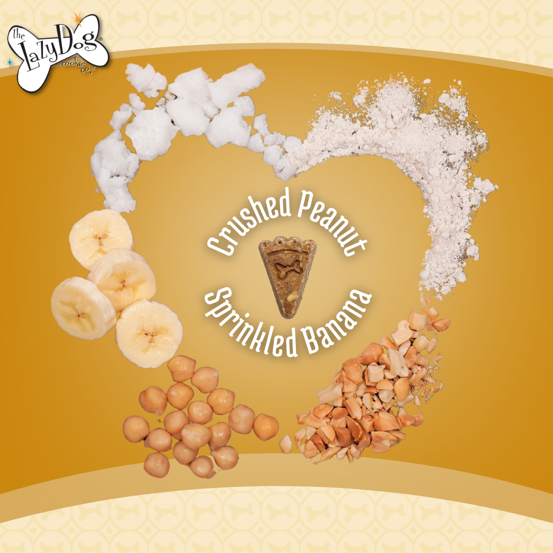 Crushed Peanut Sprinkled Banana - Treat them with LOVE!®️
