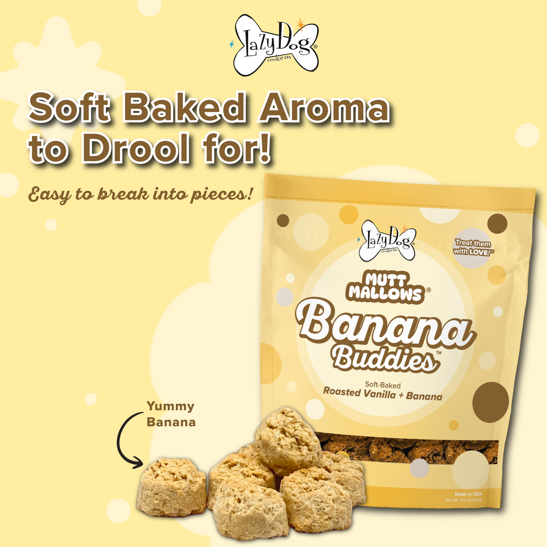 Mutt Mallows® Banana Buddies