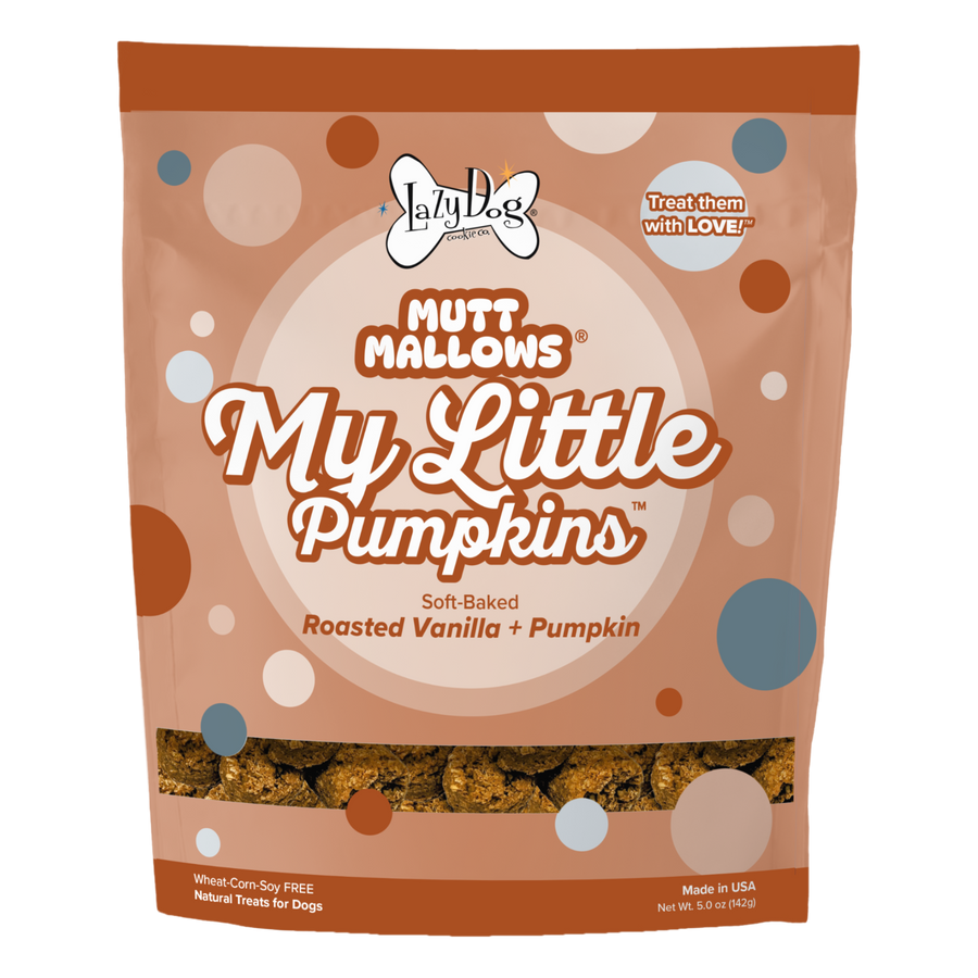 Mutt Mallows® My Little Pumpkins – The Lazy Dog Cookie Co