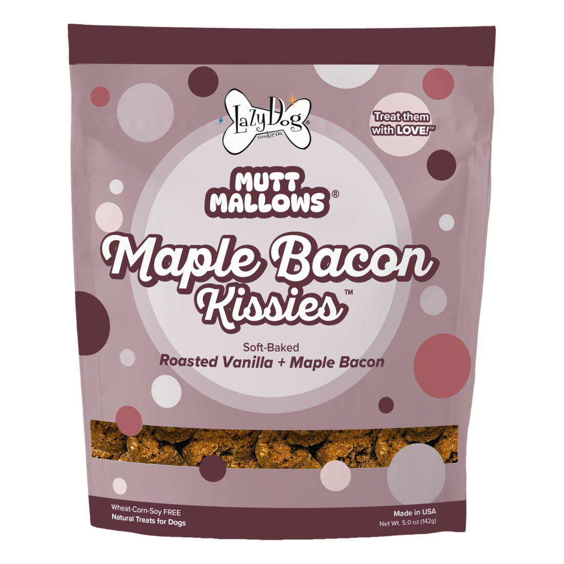 Mutt Mallows® Maple Bacon Kissies