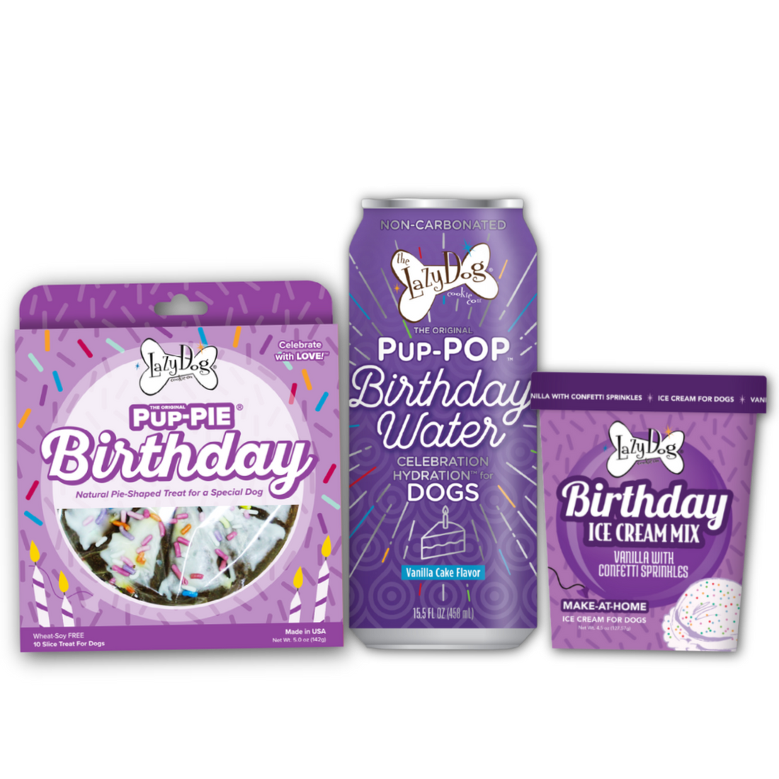 The Original Pup-PIE® Happy Birthday for a Special Dog