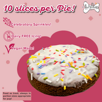 The Original Pup-PIE® Happy Birthday for a Darling Dog - Pie Shaped Treat for Dogs!