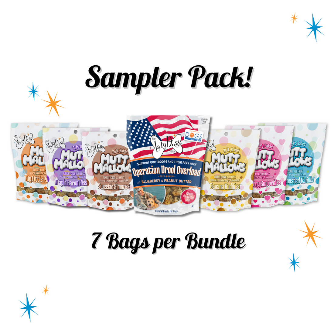 Mutt Mallows®️ Sampler Pack